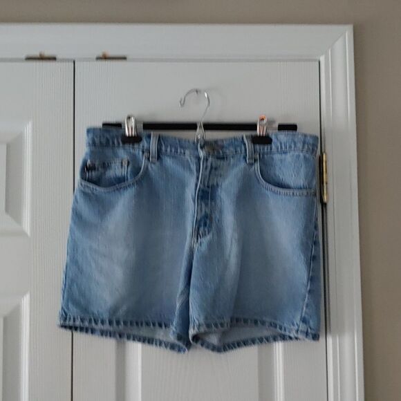 Polo Jeans Ralph Lauren 5" Saturday short jean shorts Sz 10 EUC - Picture 1 of 4